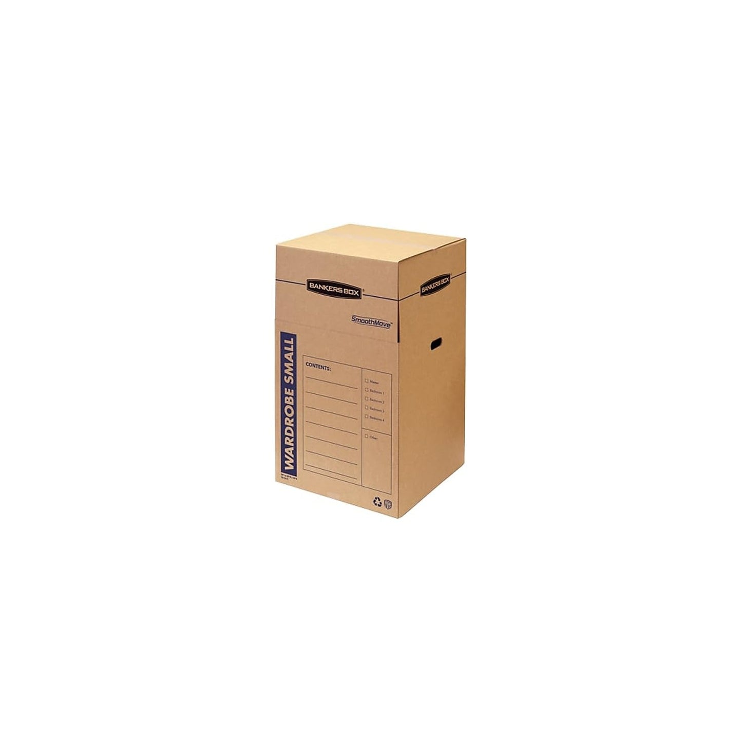 ‎Bankers Box 3-Pack Short Wardrobe Moving Boxes, 20" x 20" x 40"