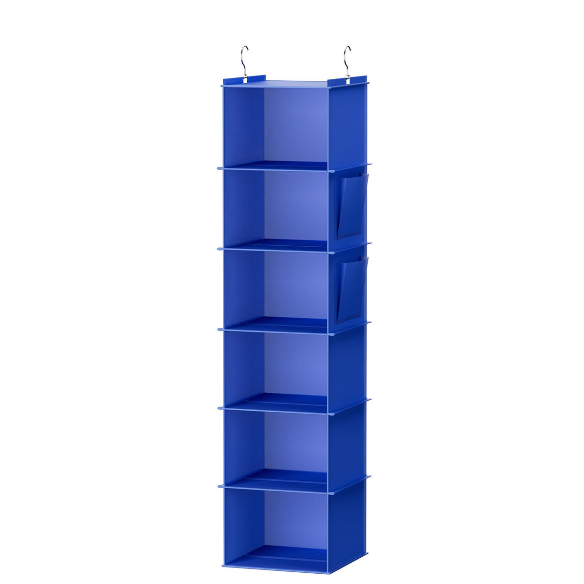 YOUDENOVA Hanging Closet Organizer and Storage, 6-Shelf, Grey