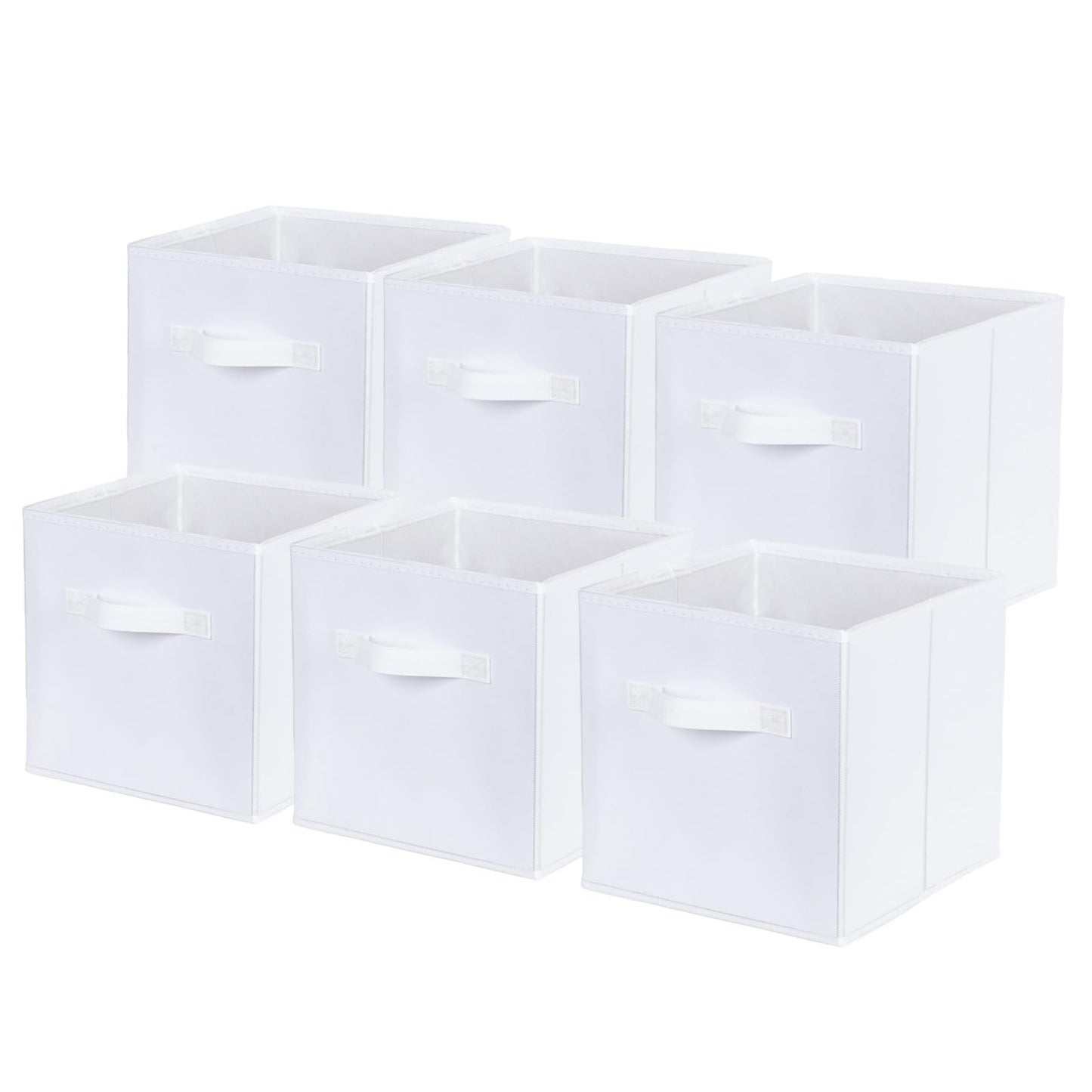 ShellKingdom Storage Bins, Foldable Fabric Storage Cubes And Cloth Storage