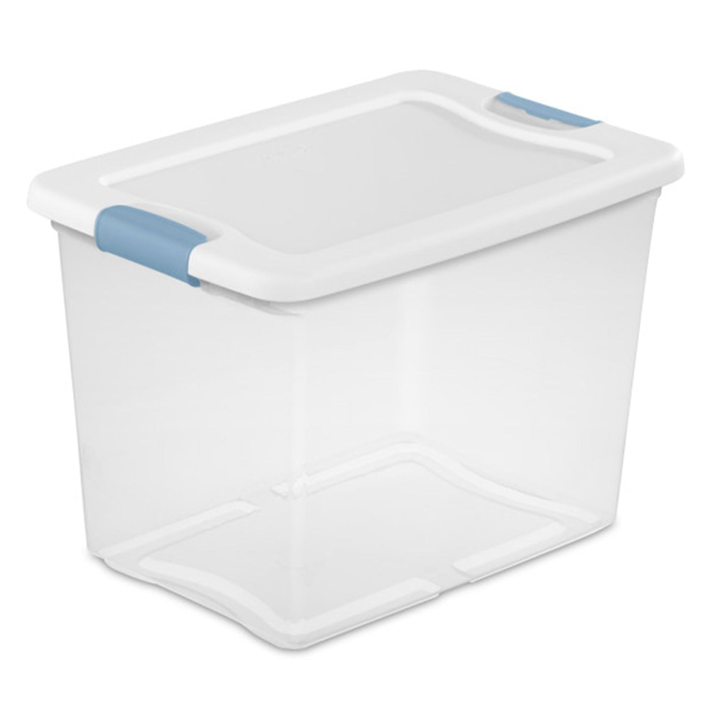 Sterilite Latching Box with Lids for Home and Office, 6 Quart, 12-Pack