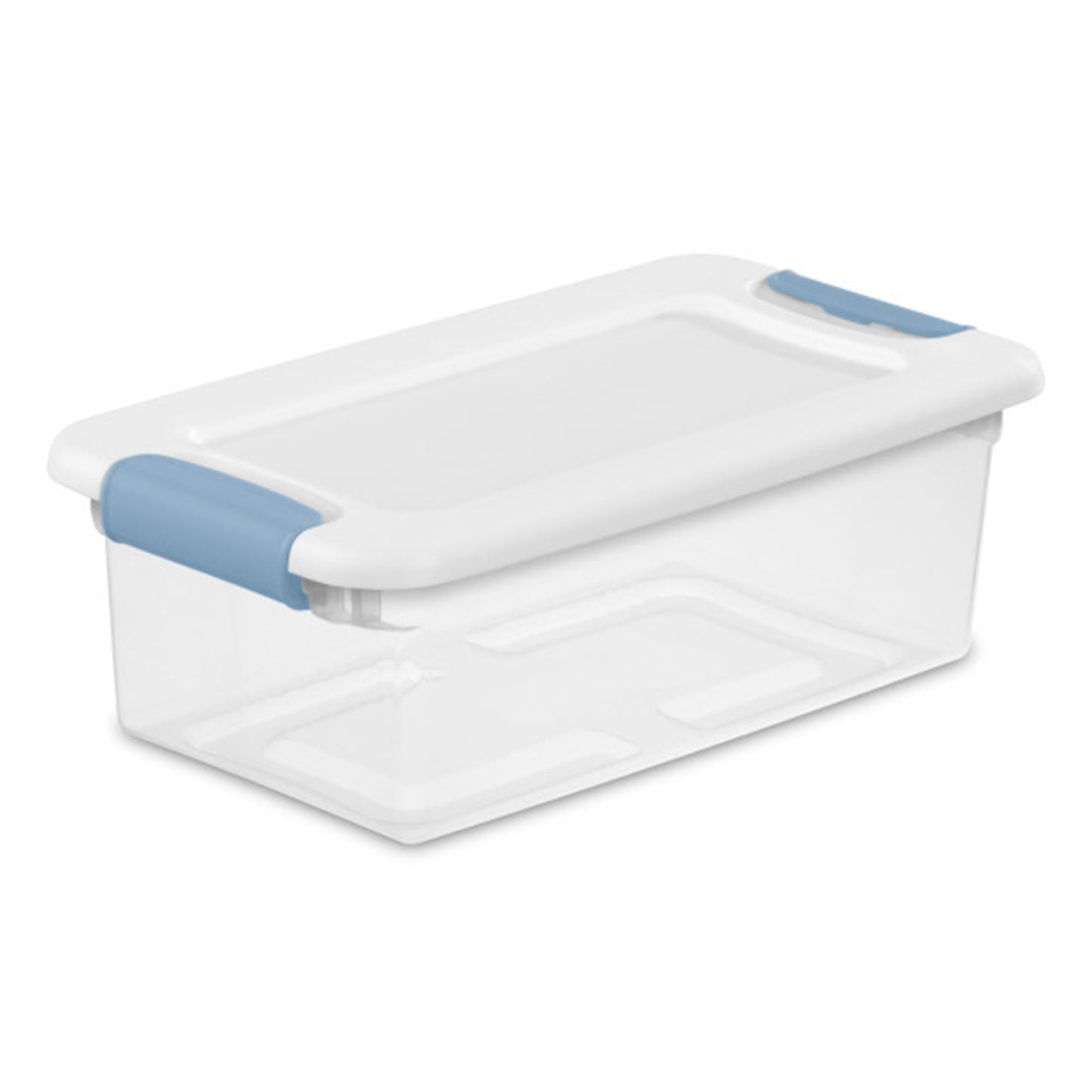 Sterilite Latching Box with Lids for Home and Office, 6 Quart, 12-Pack