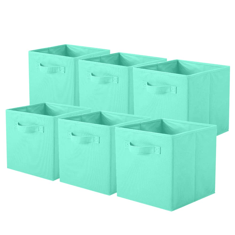 ShellKingdom Storage Bins, Foldable Fabric Storage Cubes And Cloth Storage