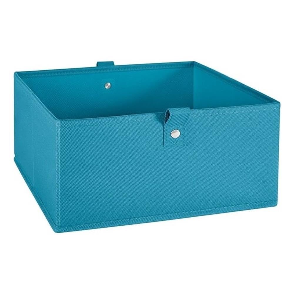 RiverRidge Folding Storage Bins - 2-pack of 5in Tall Olive Cubes