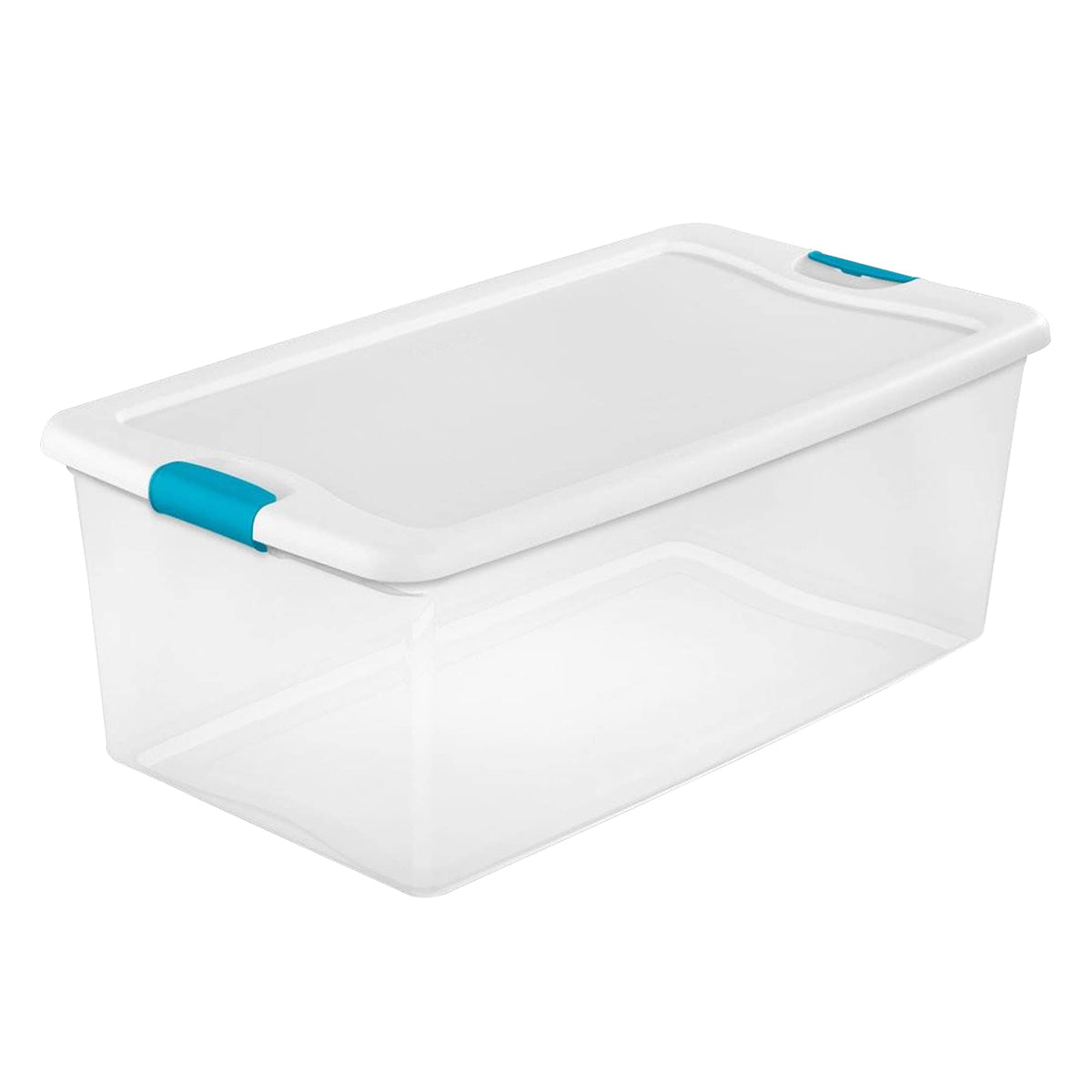 Sterilite Latching Box with Lids for Home and Office, 6 Quart, 12-Pack