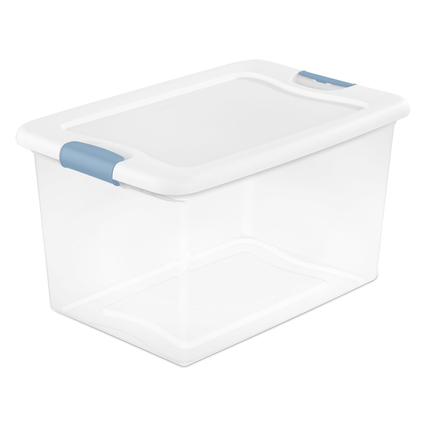 Sterilite Latching Box with Lids for Home and Office, 6 Quart, 12-Pack