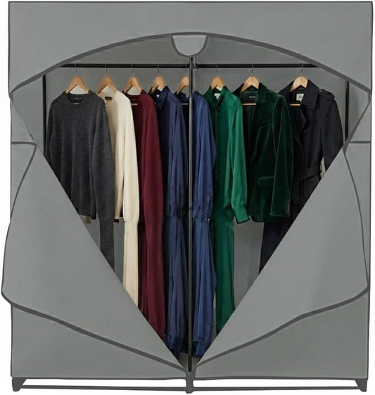 HOLDN’ STORAGE Portable Wardrobe Closet, 65 LBs Large Capacity