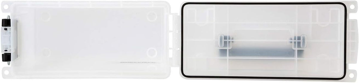 Logix 12535 Translucent Craft Organizer, Art Supply Organizer and Storage, Lockable School Supplies Organization, Moisture Resistant, Made in USA
