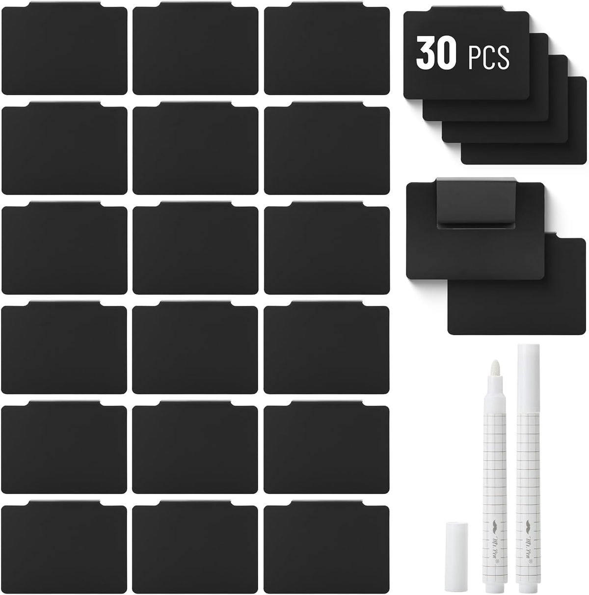 Mr. Pen- Basket Labels Clip On Set, 32 pcs