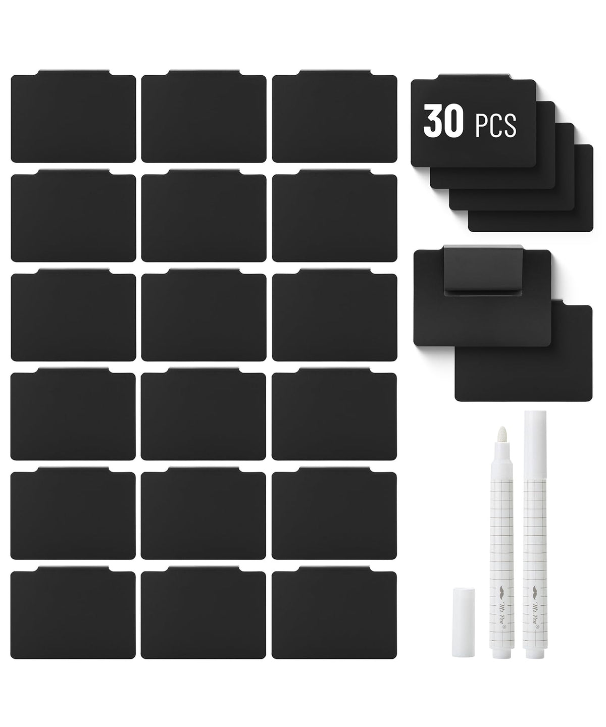 Mr. Pen- Basket Labels Clip On Set, 32 pcs