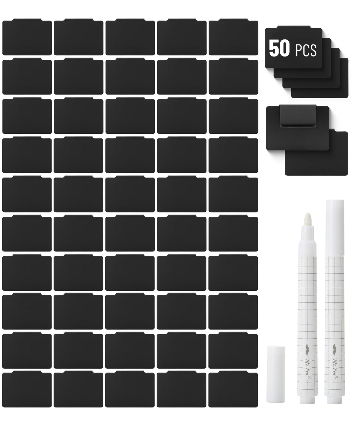 Mr. Pen- Basket Labels Clip On Set, 32 pcs