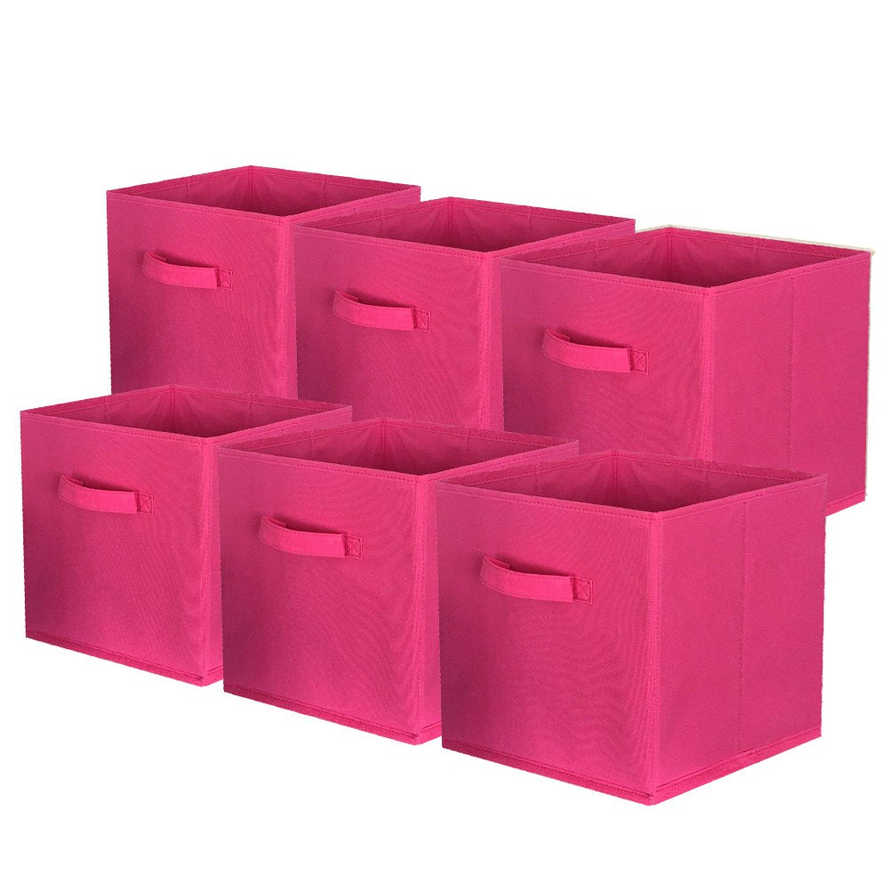 ShellKingdom Storage Bins, Foldable Fabric Storage Cubes And Cloth Storage