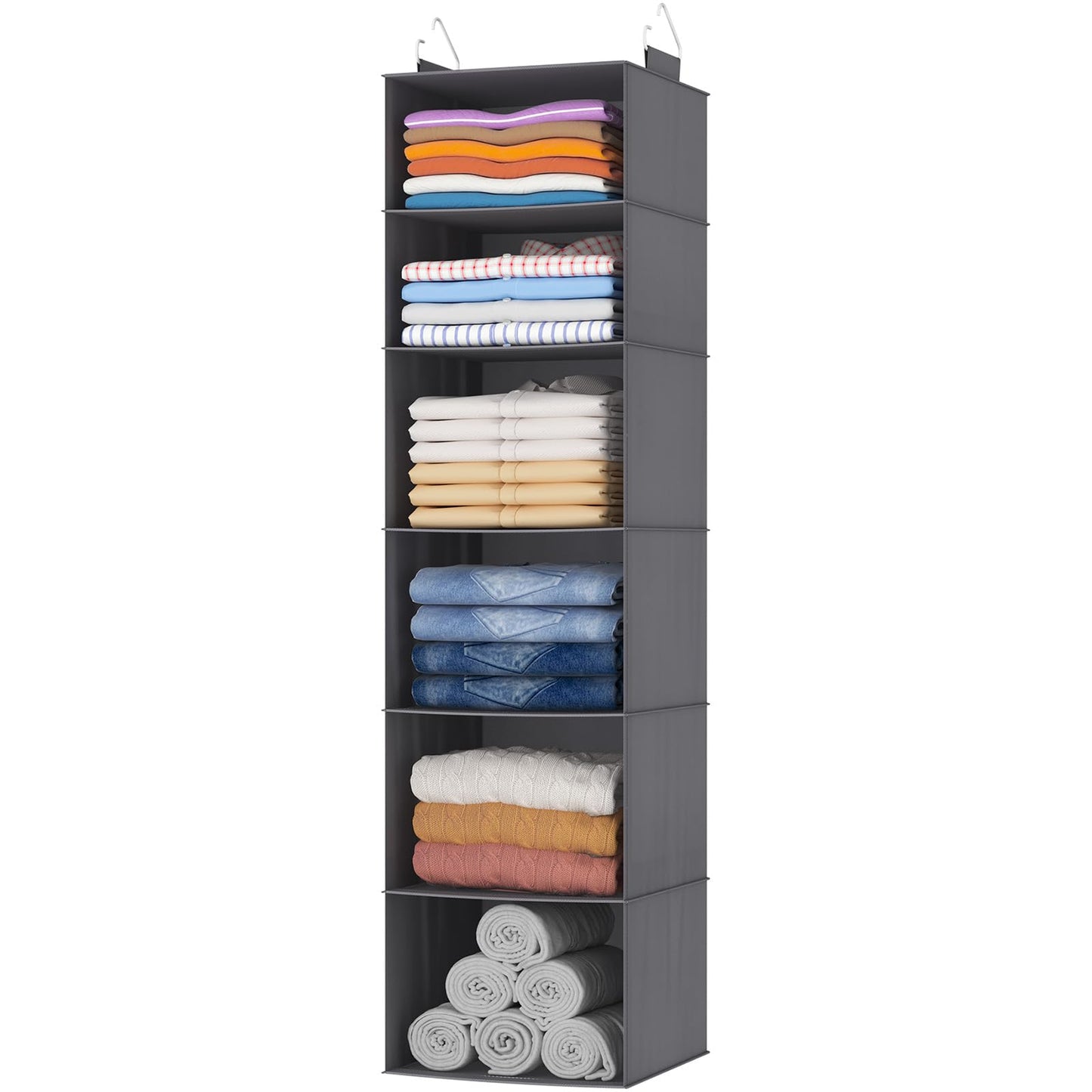 Lifewit Hanging Closet Organizer and Storage for Clothes 5 Tier