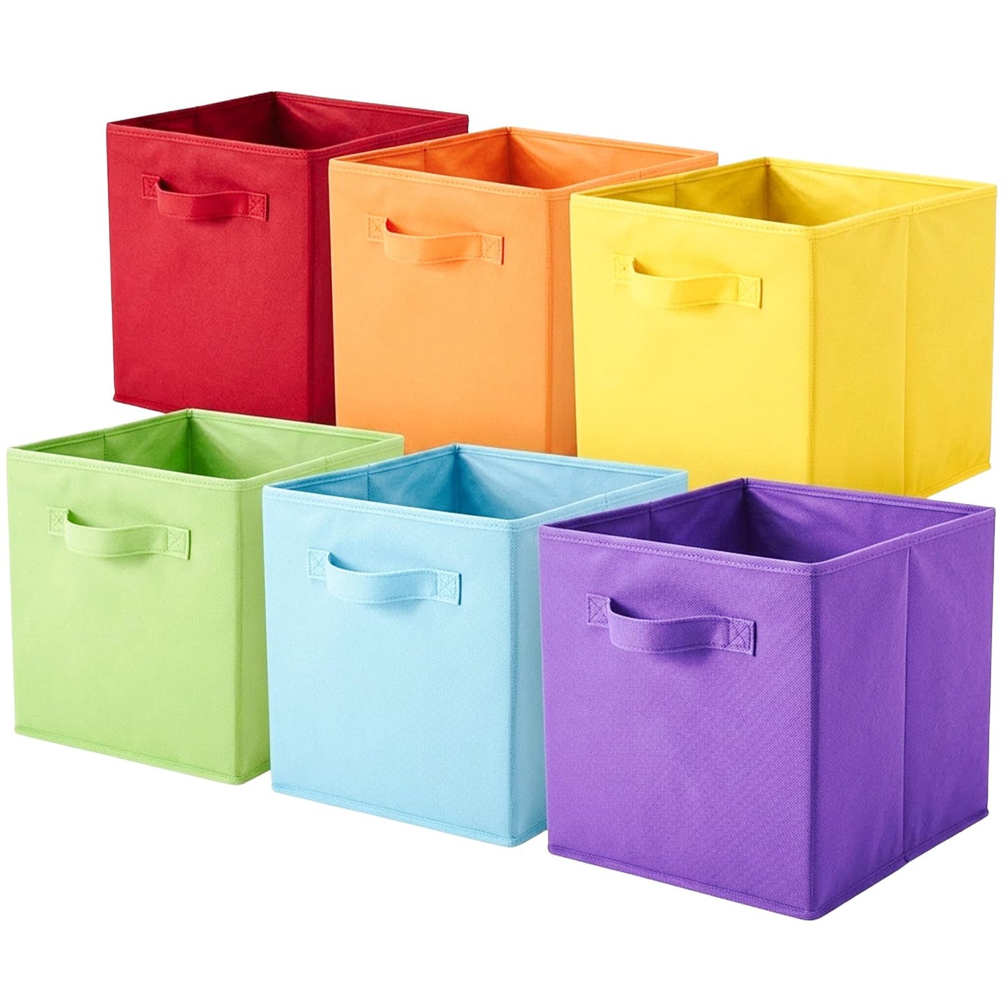 ShellKingdom Storage Bins, Foldable Fabric Storage Cubes And Cloth Storage