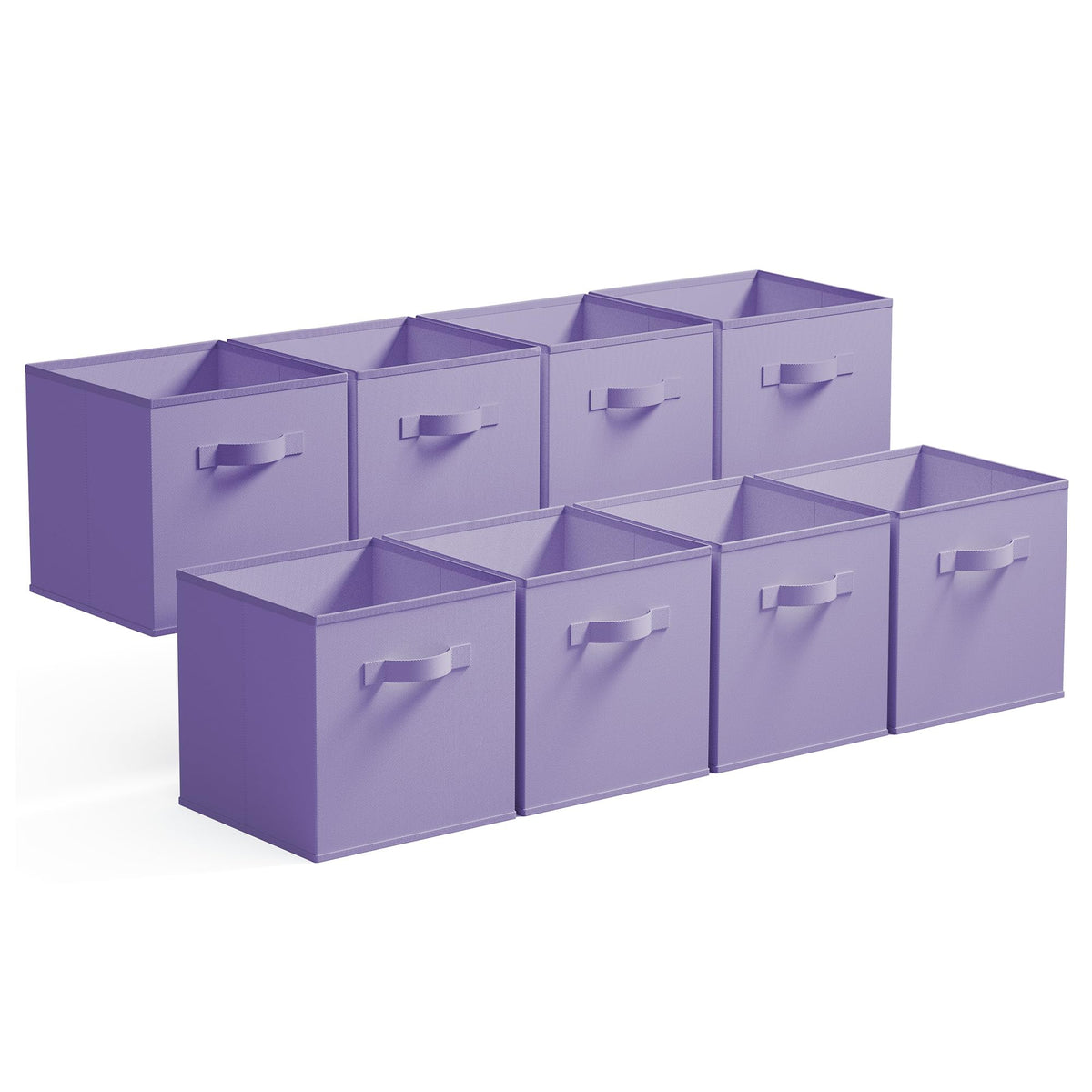 GRANNY SAYS 11 Inch Cube Storage Bins, 6-Pack Storage Cube Organizer, Pink