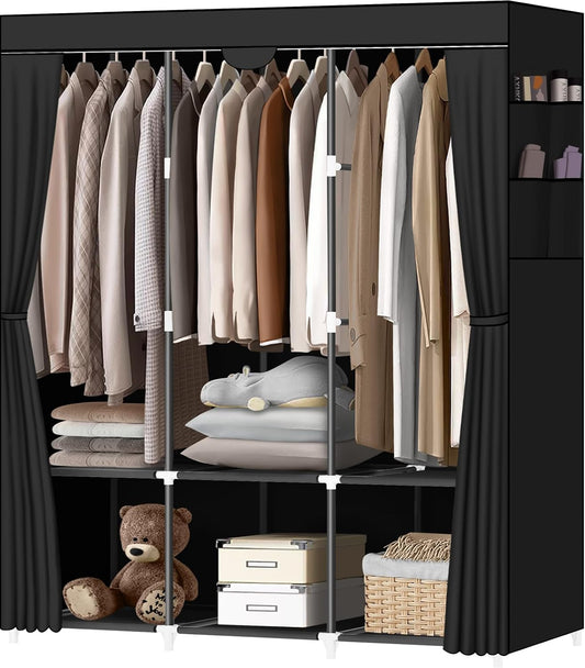 LOKEME Portable Closet,Portable Closets for Hanging Clothes
