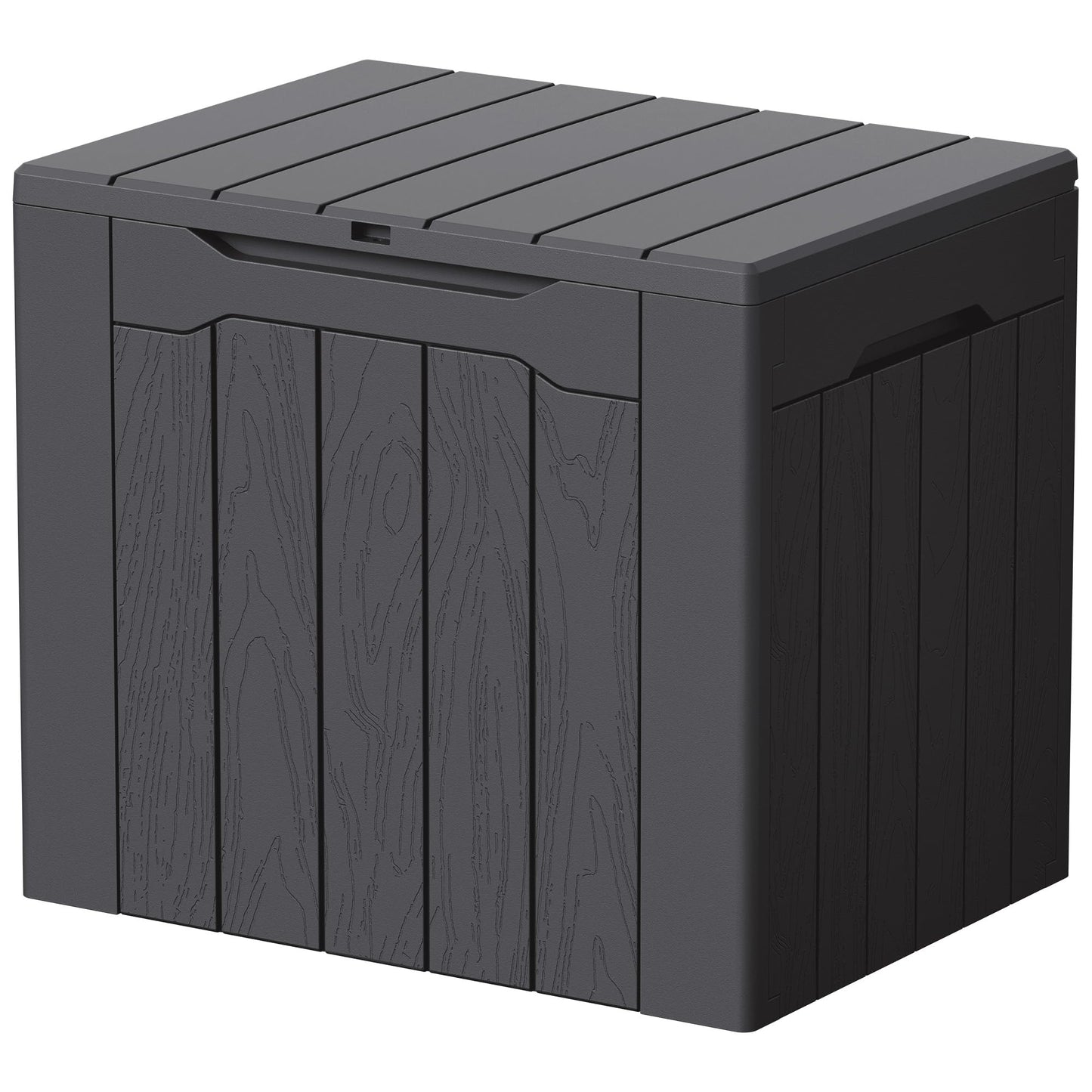 Devoko 100 Gallon Waterproof Resin Deck Box, Large Outdoor Storage Box
