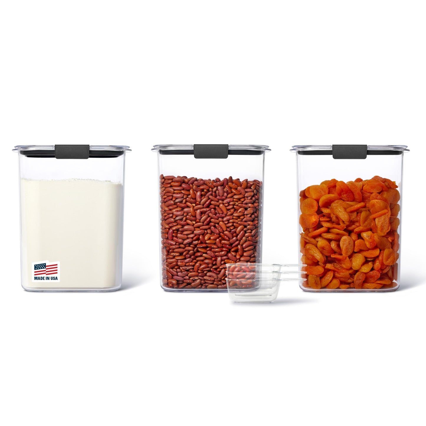 Rubbermaid Brilliance Pantry Airtight Food Storage Container, BPA-Free 7.8 Cup, Ideal for Brown Sugar - Efficient, Leak-Proof and Dishwasher-safe