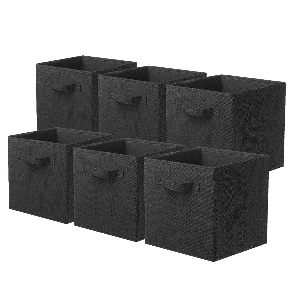 ShellKingdom Storage Bins, Foldable Fabric Storage Cubes And Cloth Storage