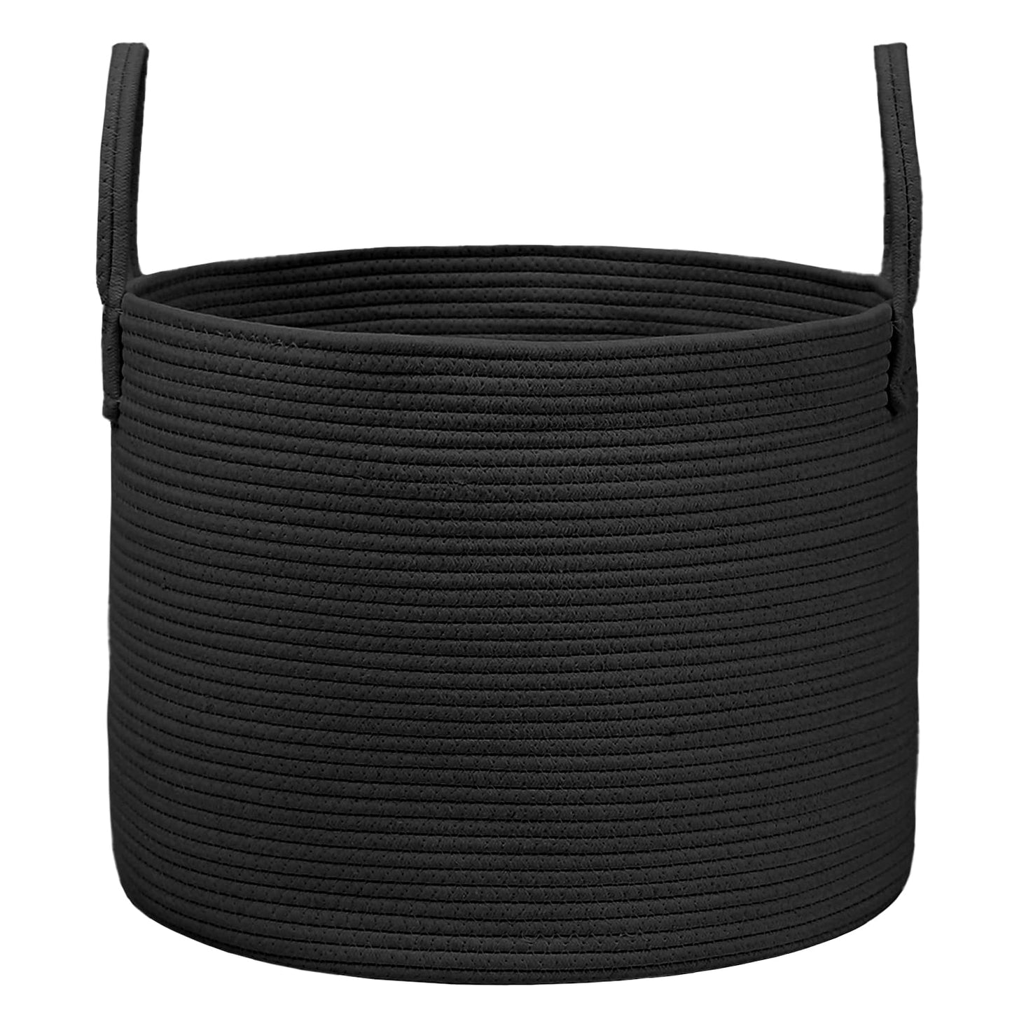JMvicyroam 65L Extra Large Machine Washable Cotton Rope Blanket Basket