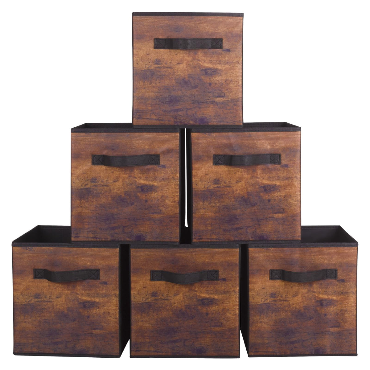 ShellKingdom Storage Bins, Foldable Fabric Storage Cubes And Cloth Storage