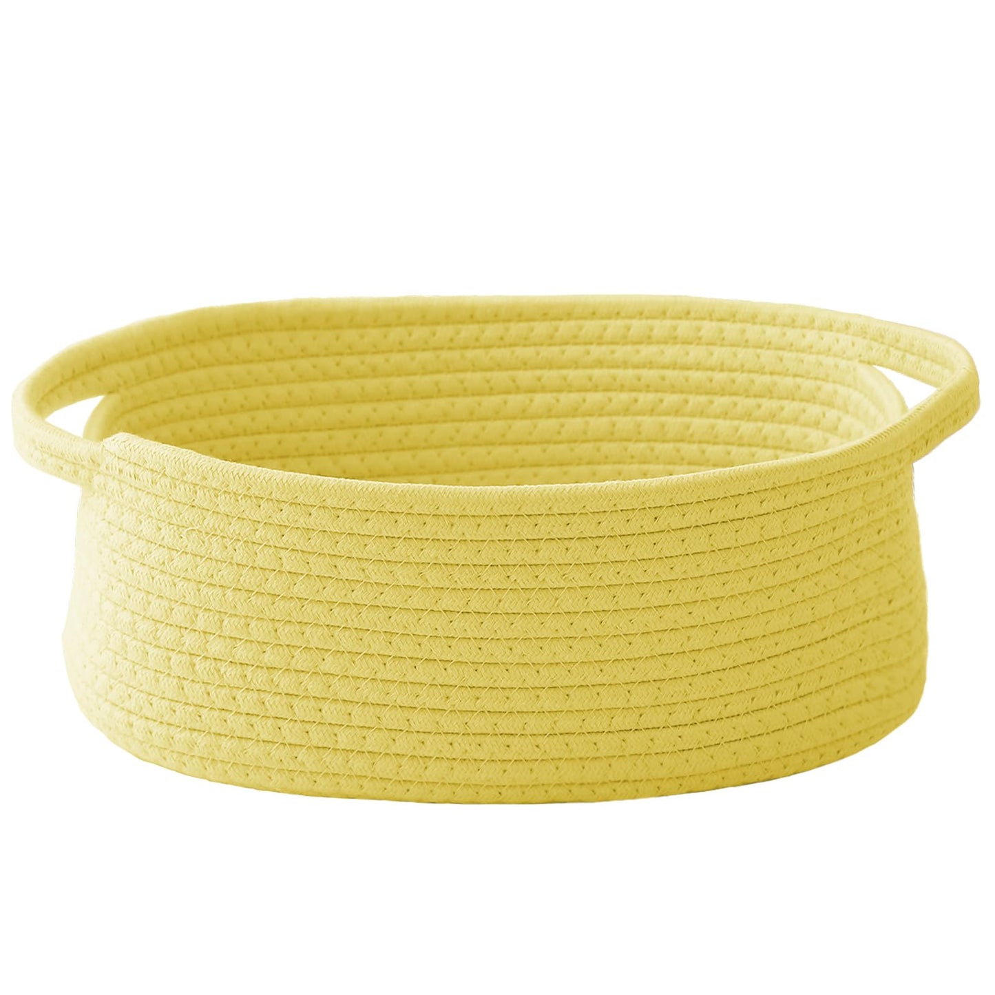 JMvicyroam Small Woven Basket, Empty Gift Basket, White/1 Pack