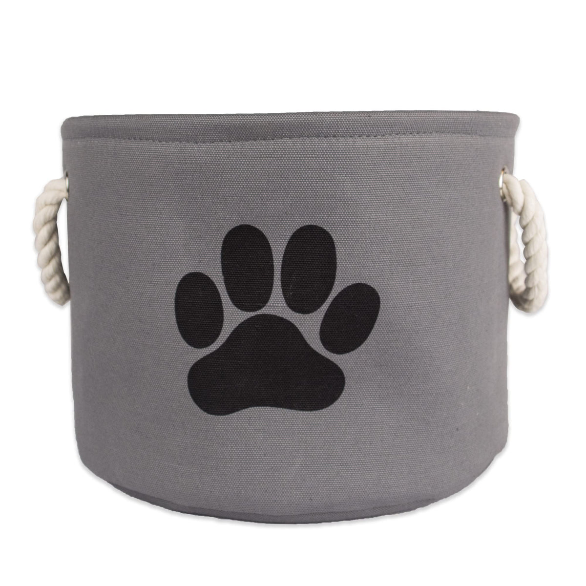 Bone Dry Pet Storage Collection Collapsible Bin, Small Rectangle, Gray