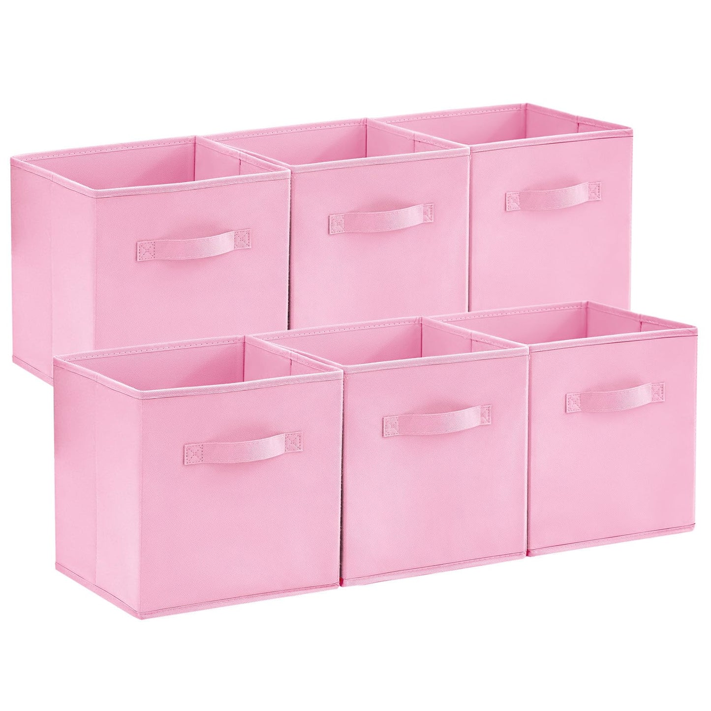 Lifewit Storage Cubes, 11 Inch Organizer Bins, 18L Gray, 12 Packs