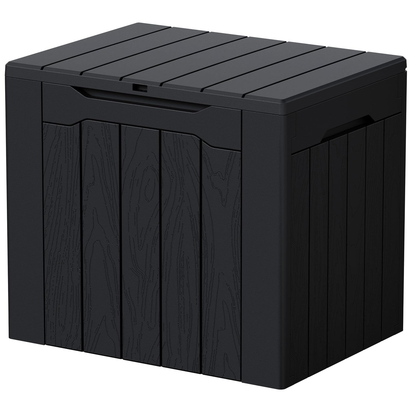 Devoko 100 Gallon Waterproof Resin Deck Box, Large Outdoor Storage Box