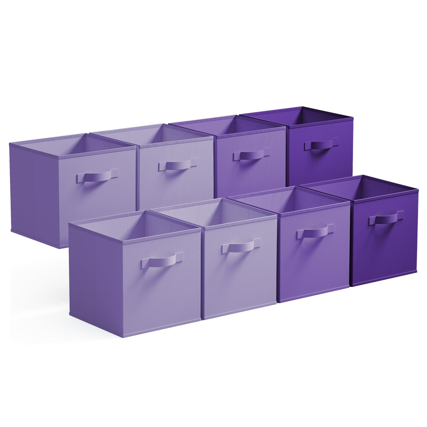 GRANNY SAYS 11 Inch Cube Storage Bins, 6-Pack Storage Cube Organizer, Pink