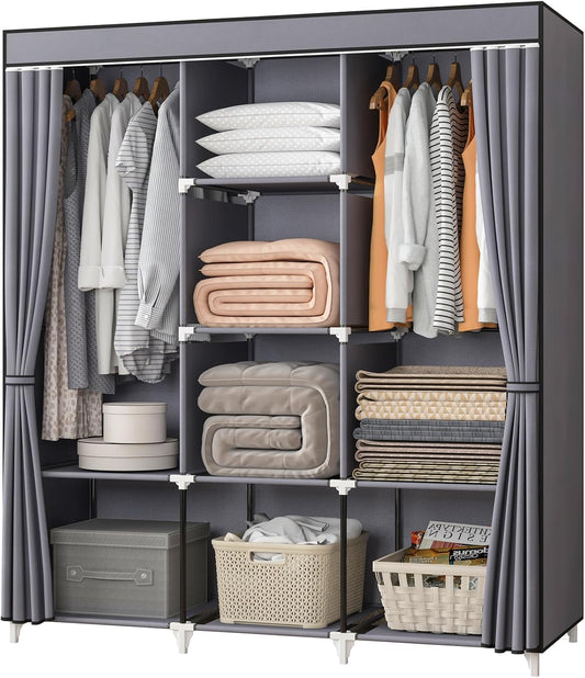Portable Closet, Bedroom Wardrobe Closet for Hanging Clothes