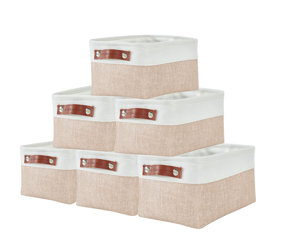 DECOMOMO Storage Bins, Large Fabric Storage Baskets for Shelves 3 Pack