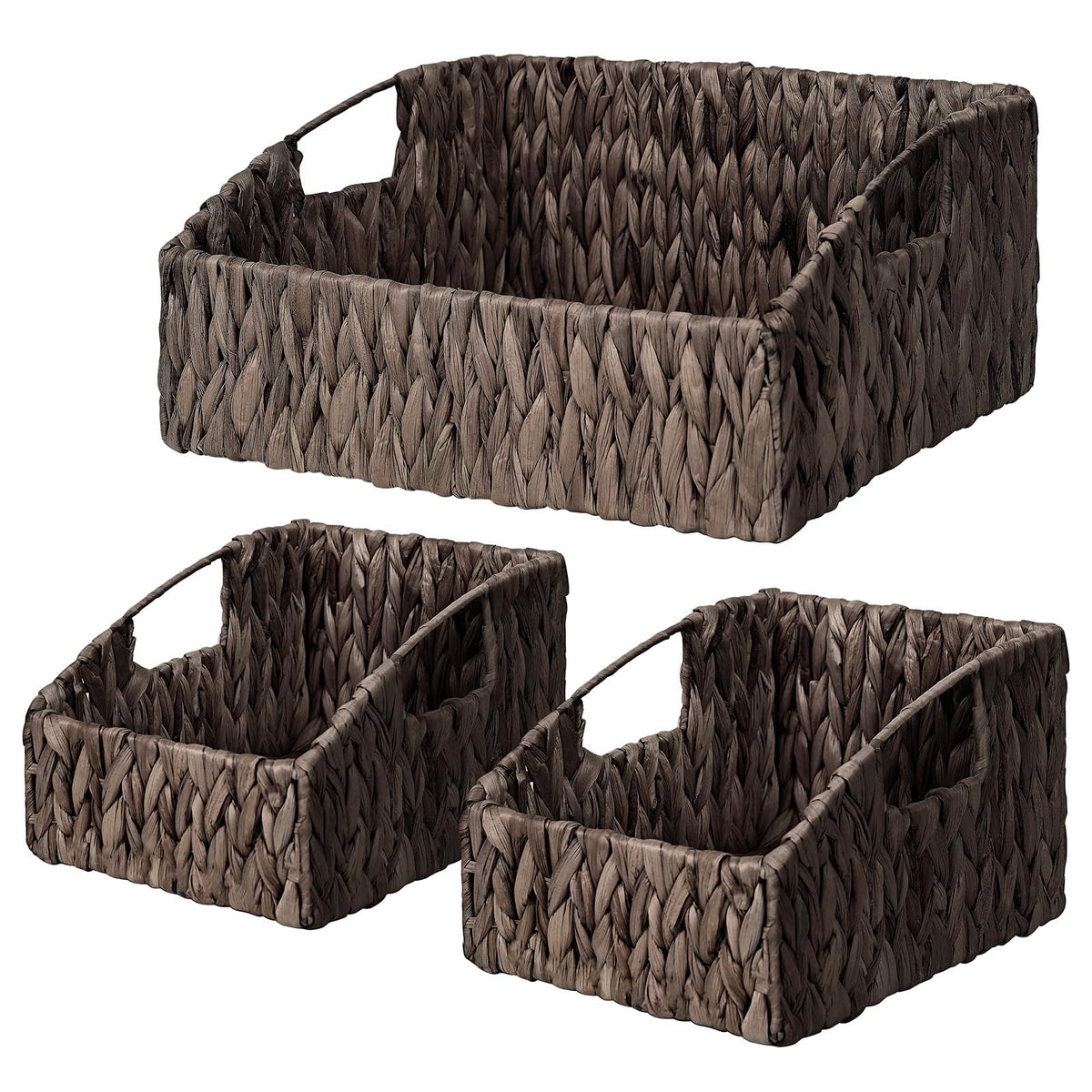 Pantry Baskets for Organizing, Wicker Basket Shelf Storage