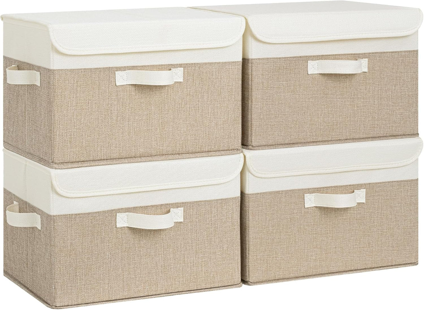 GRANNY SAYS Memory Keepsake Storage Box, Fabric Storage Bins with Lids