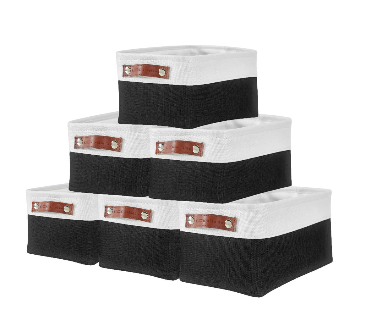 DECOMOMO Storage Bins, Large Fabric Storage Baskets for Shelves 3 Pack