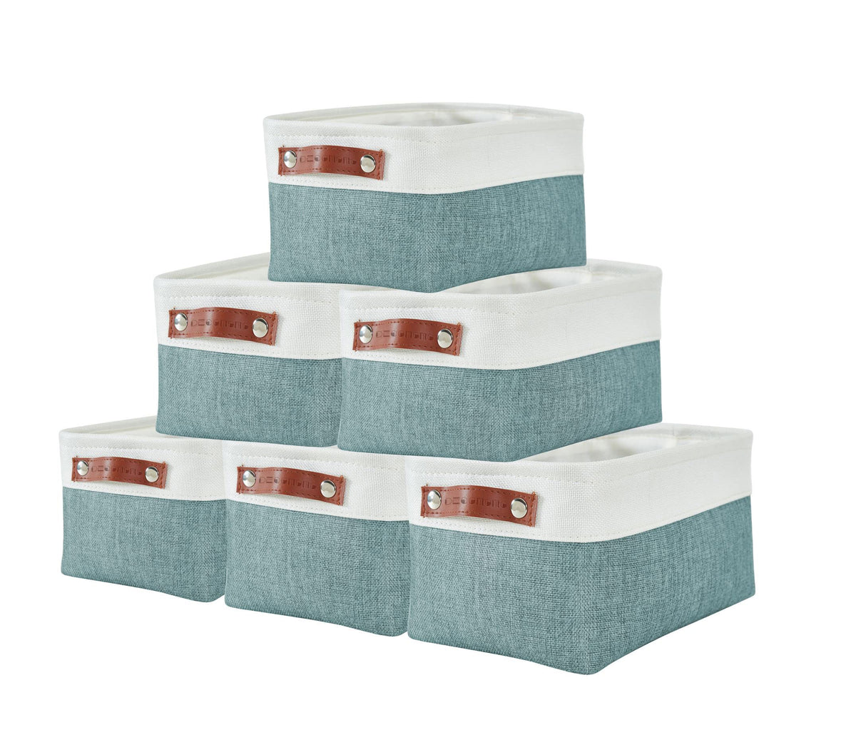 DECOMOMO Storage Bins, Large Fabric Storage Baskets for Shelves 3 Pack