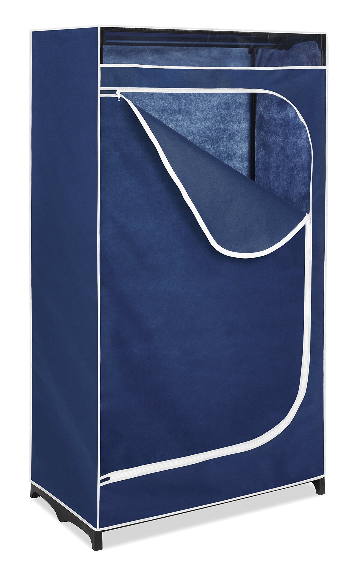 Whitmor 60-inch Extra-Wide Clothes Closet, 60” with White Cover