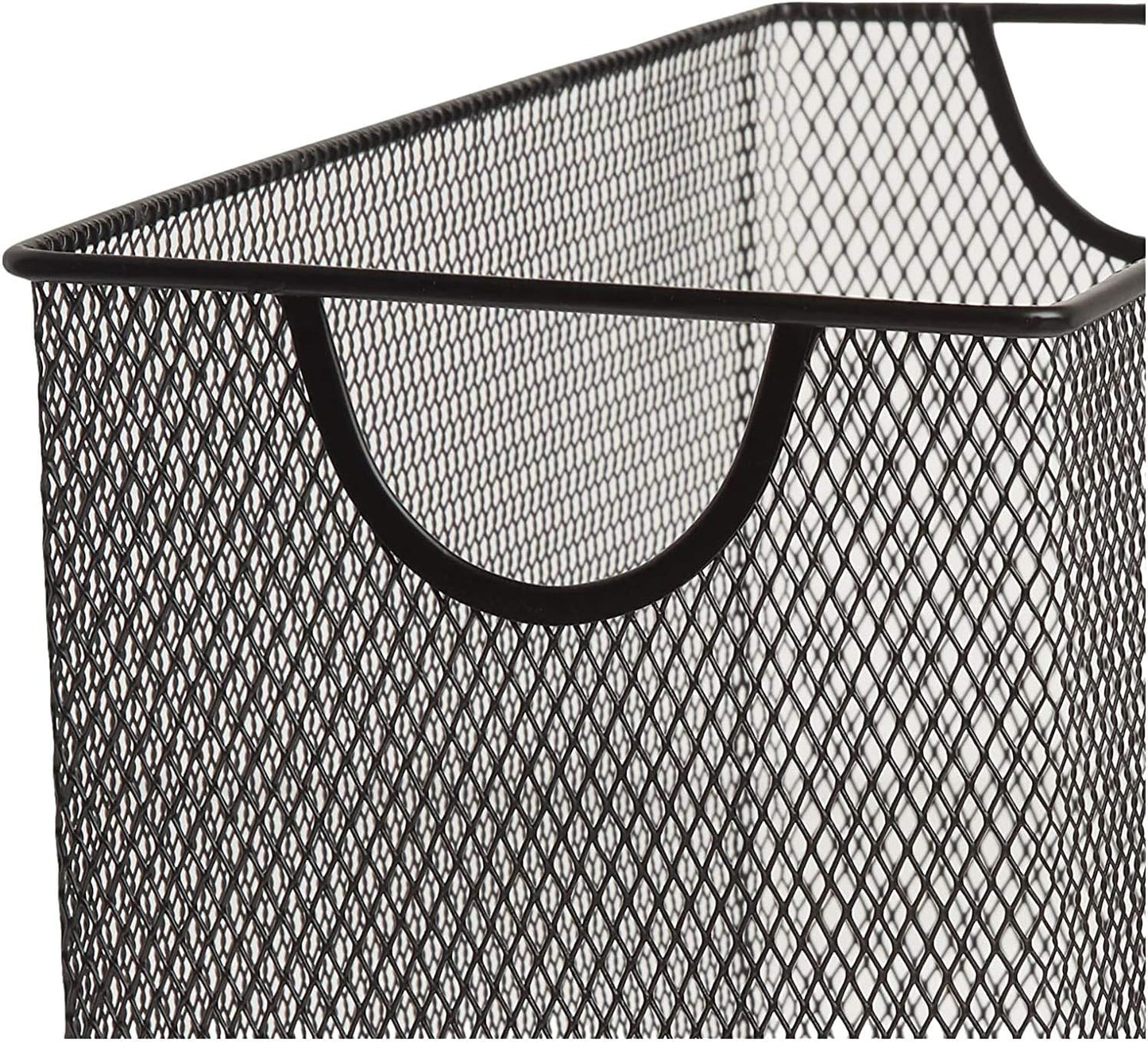 3 Pack Mesh Metal Storage Basket Organizer CD Storage Boxes