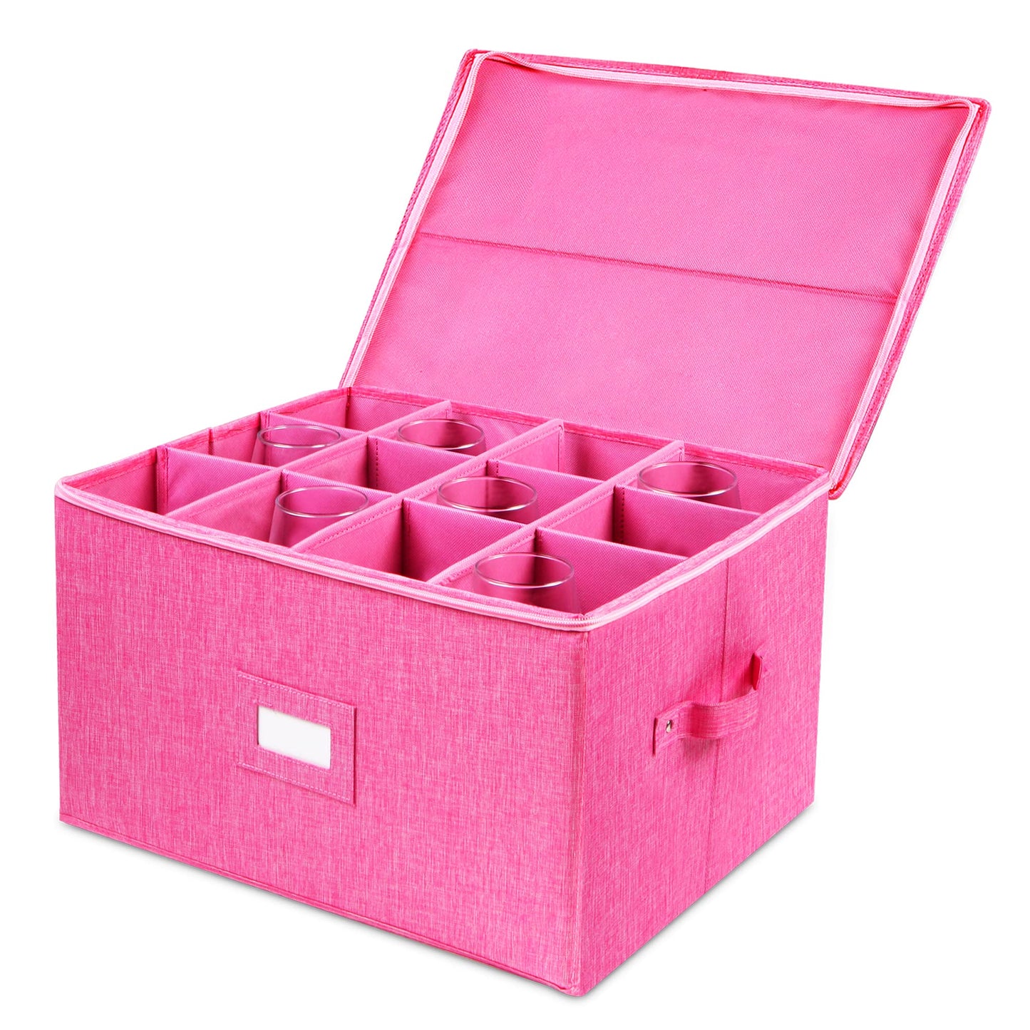 Stemware Storage Cases, Wine Glass Storage Box Containers for Crystal