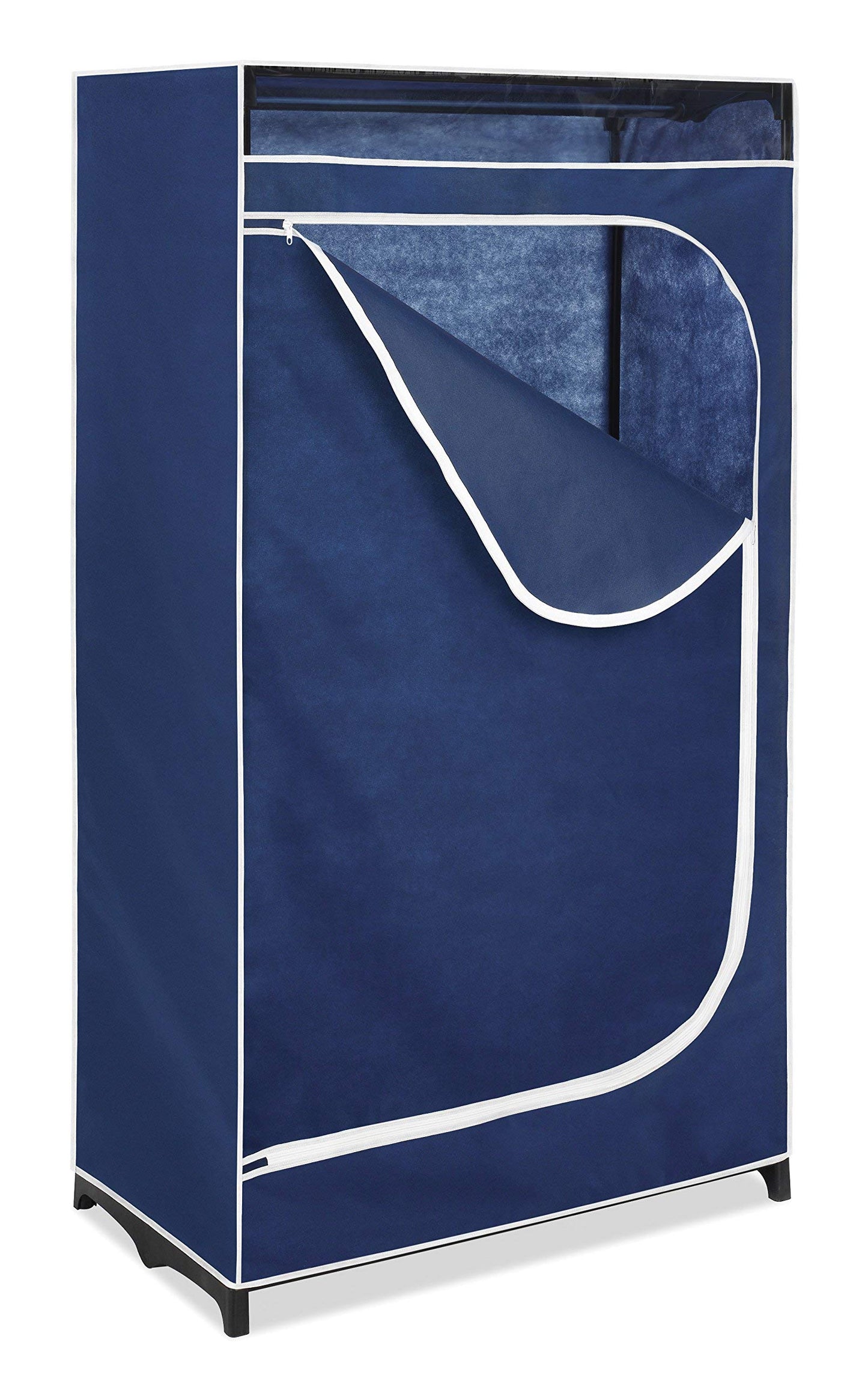 Whitmor 60-inch Extra-Wide Clothes Closet, 60” with White Cover