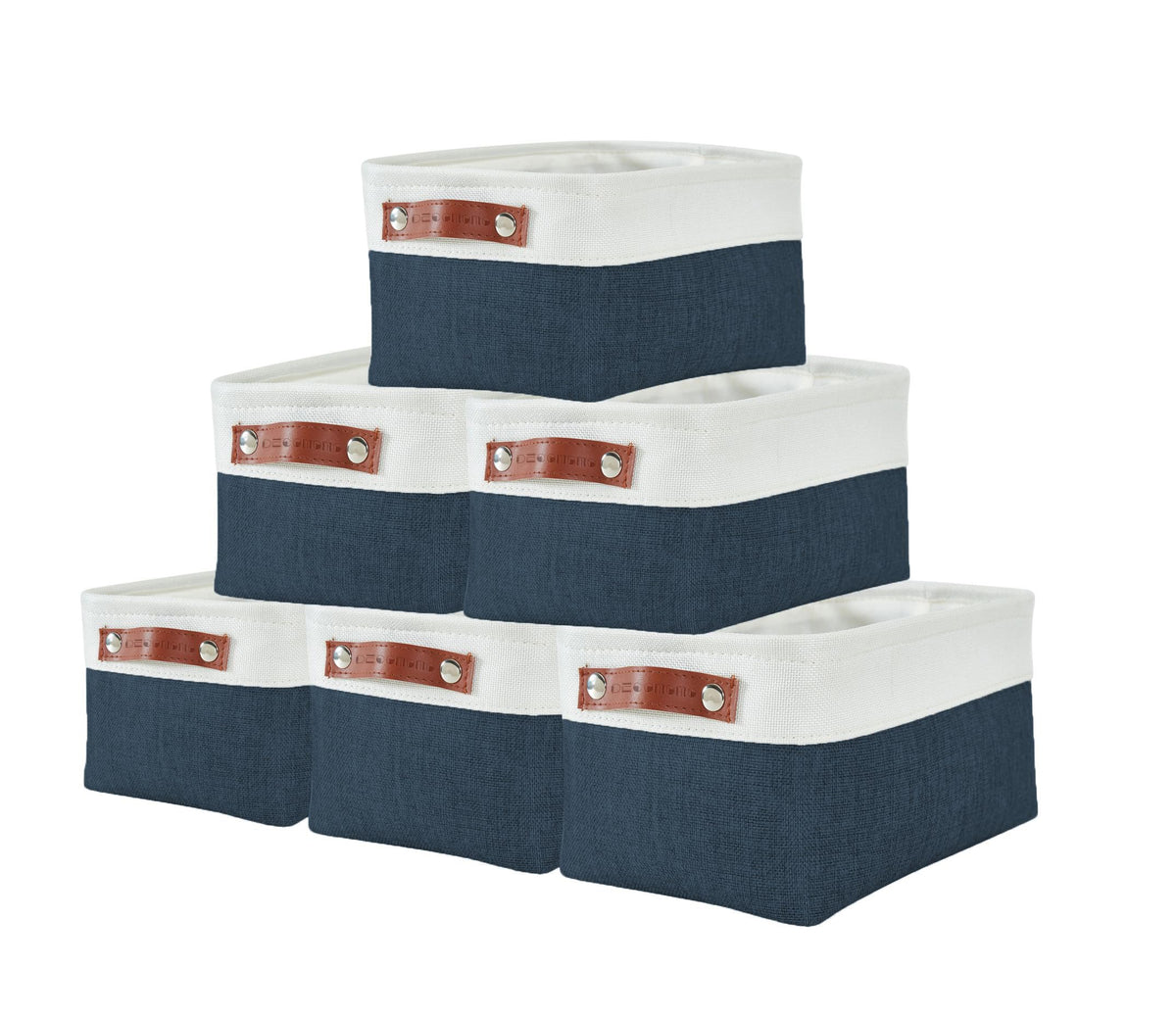 DECOMOMO Storage Bins, Large Fabric Storage Baskets for Shelves 3 Pack