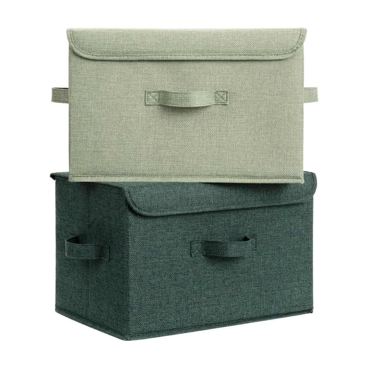 GRANNY SAYS Memory Keepsake Storage Box, Fabric Storage Bins with Lids