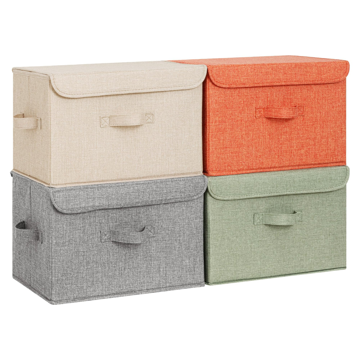 GRANNY SAYS Memory Keepsake Storage Box, Fabric Storage Bins with Lids