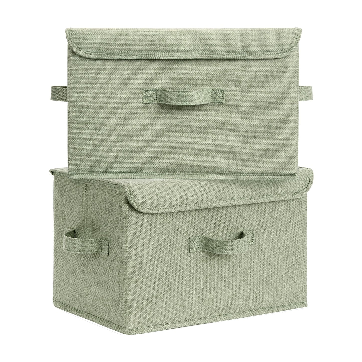 GRANNY SAYS Memory Keepsake Storage Box, Fabric Storage Bins with Lids
