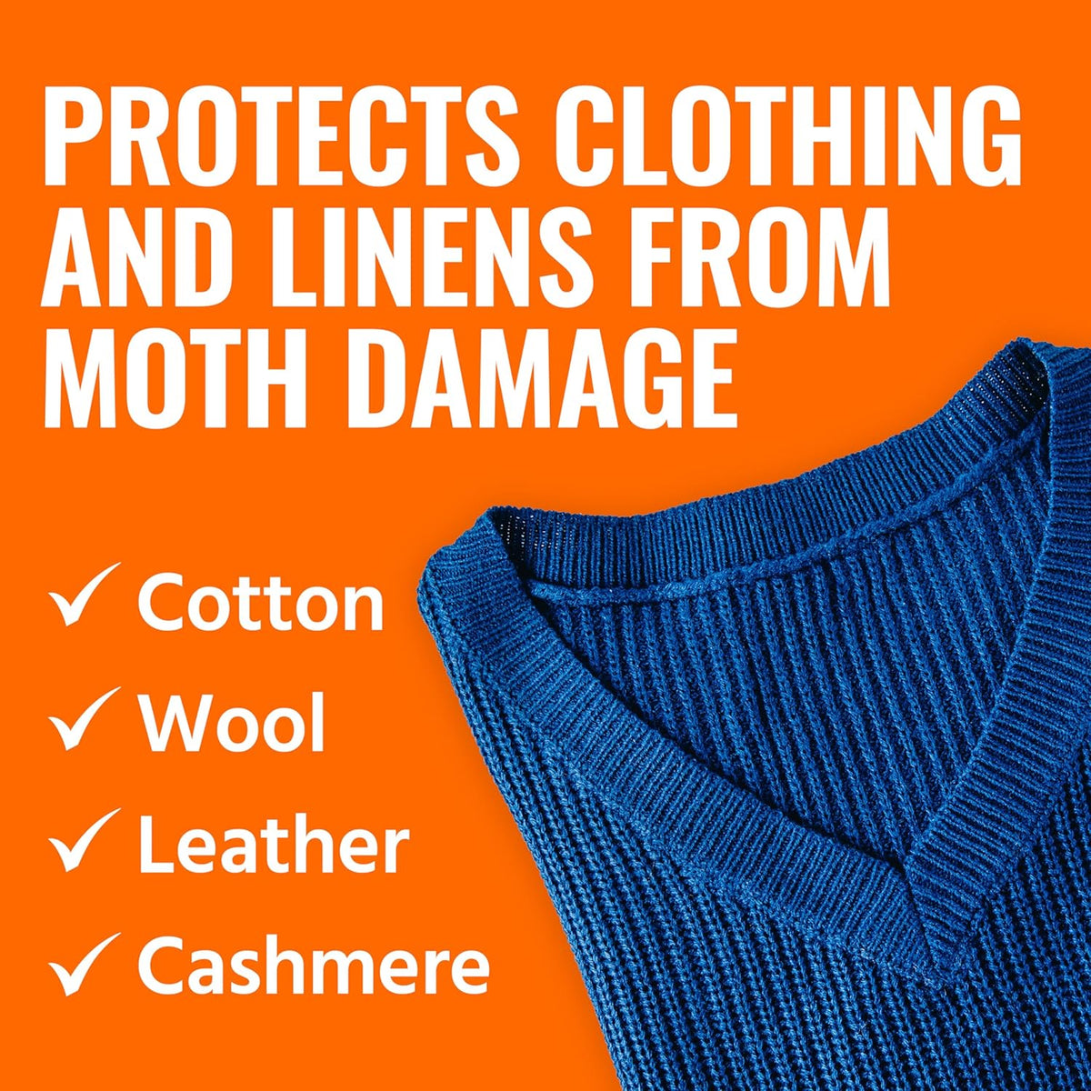 TERRO Clothes Moth Killer, 3-Pack, Kills Adult Moths, Larvae & Eggs
